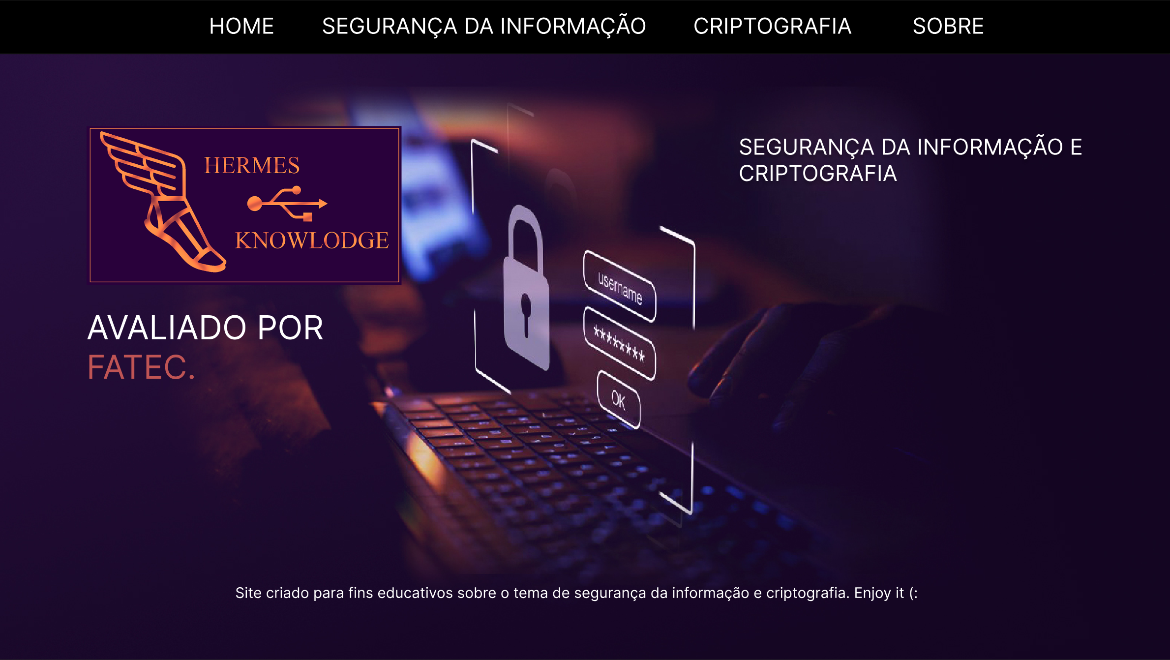 Foto do projeto do primeiro semestre