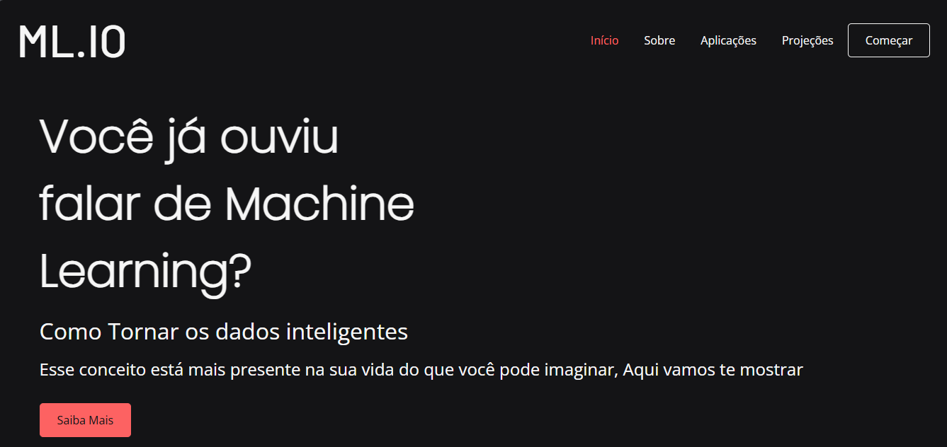 ML.IO - Machine Learning